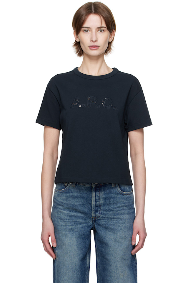 

Футболка Annie A.P.C., синий