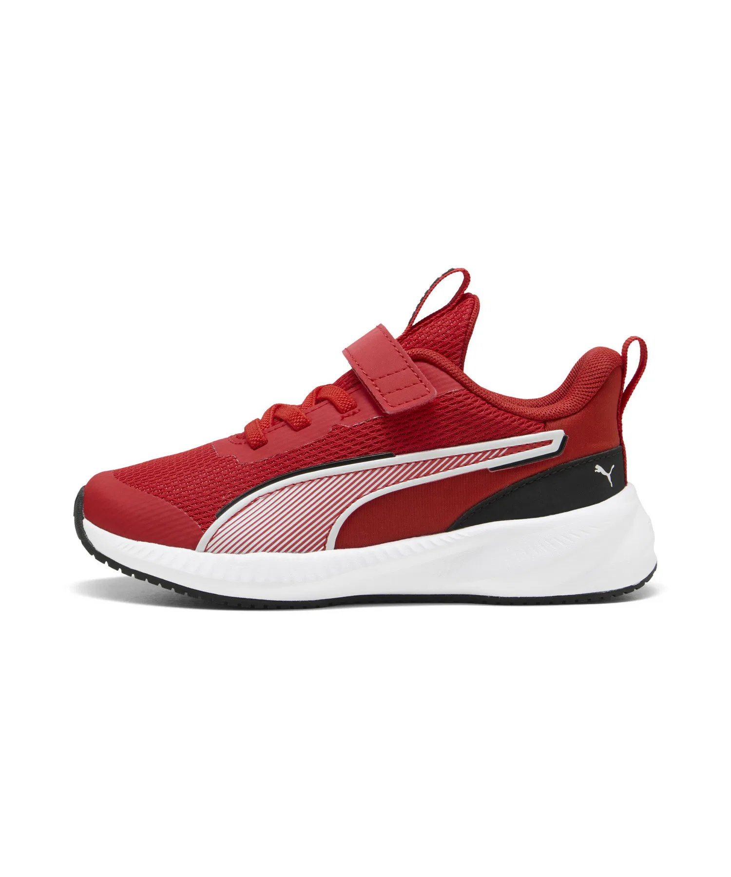 Детские кроссовки PUMA Flyer 3 AC+ PS чёрно-розовые — фото 3