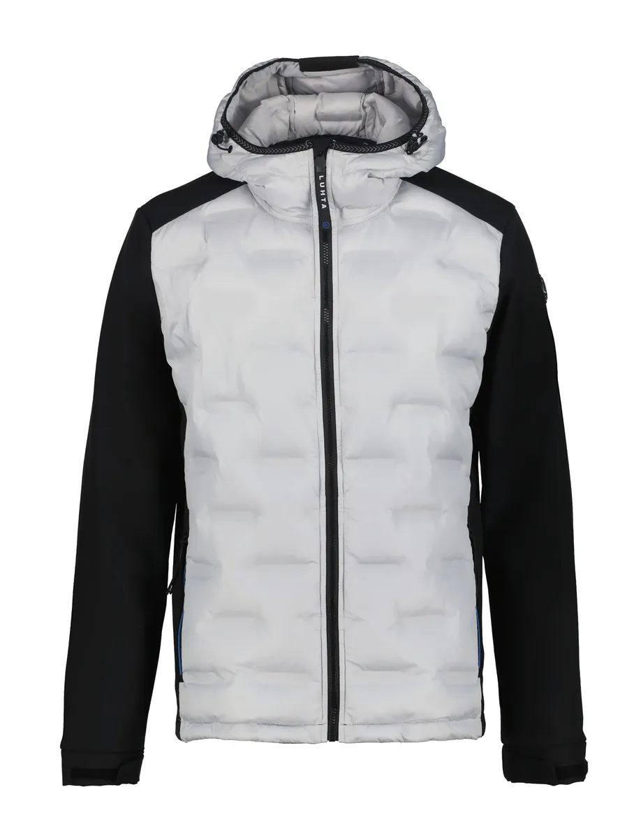 

Куртка Luhta Softshell, с капюшоном, серый