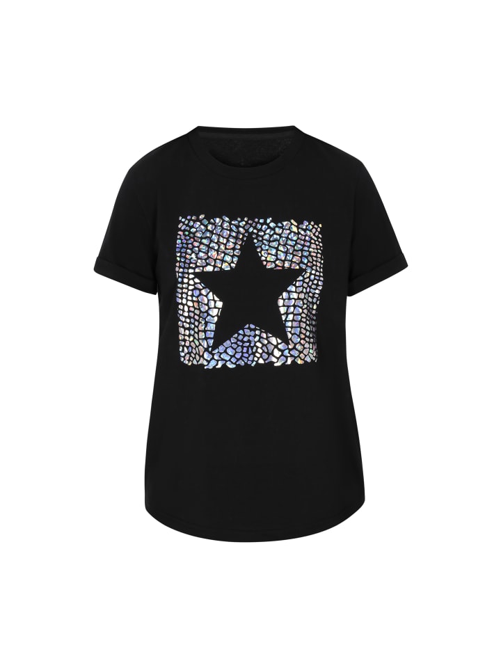 

Женская футболка черного цвета faina, Черный, Женская футболка черного цвета faina