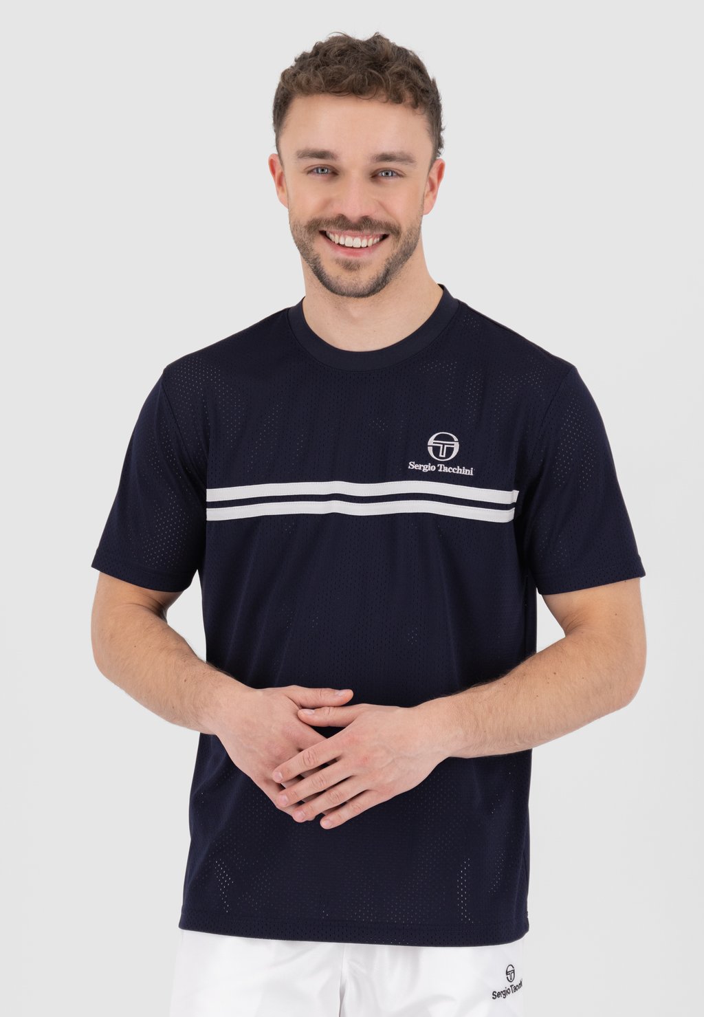 

Футболка с принтом GIACOMO Sergio Tacchini, синий