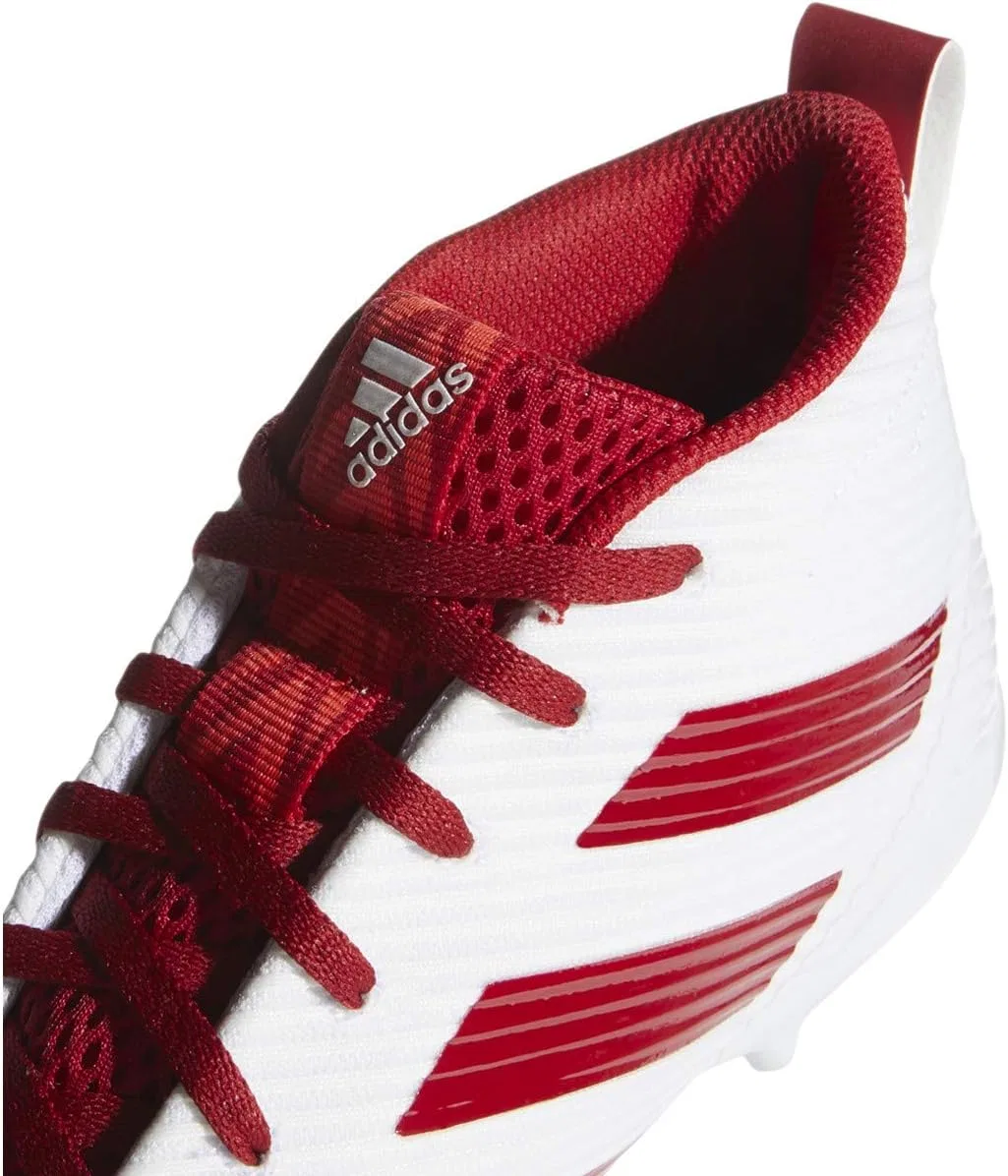 Футбольные кроссовки Adidas Freak Ghost TPU для мужчин, White Red — фото 4