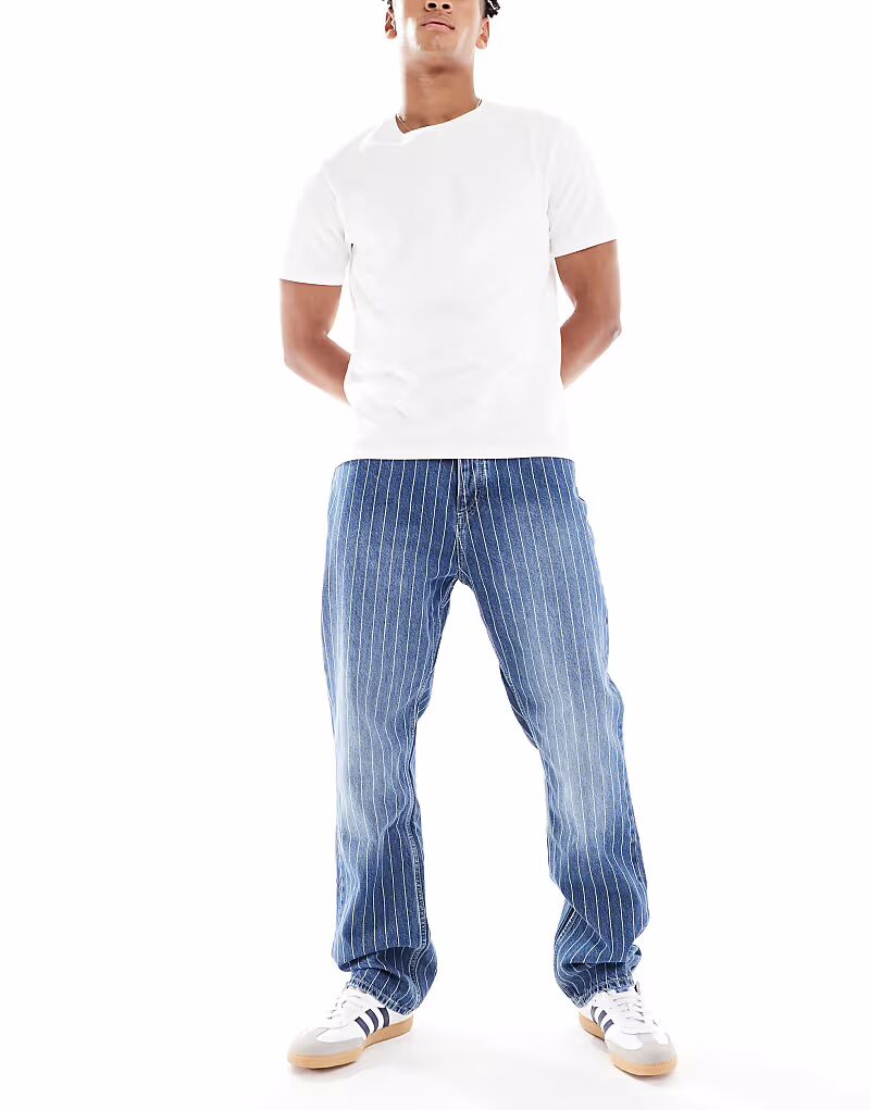 

Джинсы Nate облегающего кроя синего цвета Hugo Blue