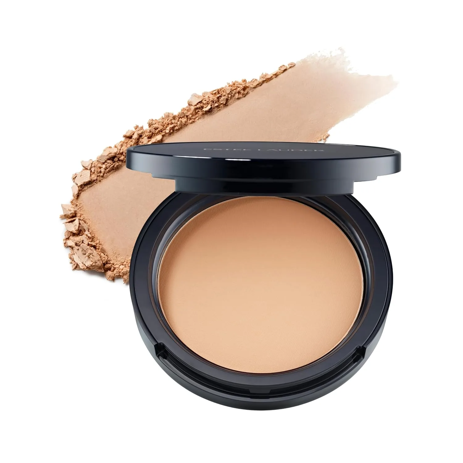 Прессованная фиксирующая пудра Estée Lauder Double Wear Stay-in-Place Matte Setting Powder Veil с пуховкой | Контроль жирности кожи и легкое покрытие, 03 Translucent Medium - For medium skin tones