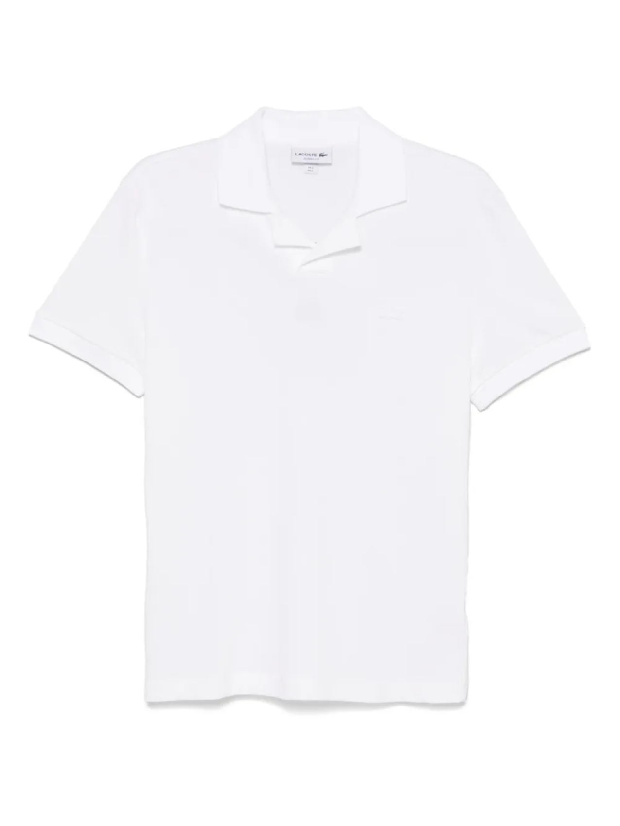

Рубашка поло Open Neck Paris Lacoste, белый
