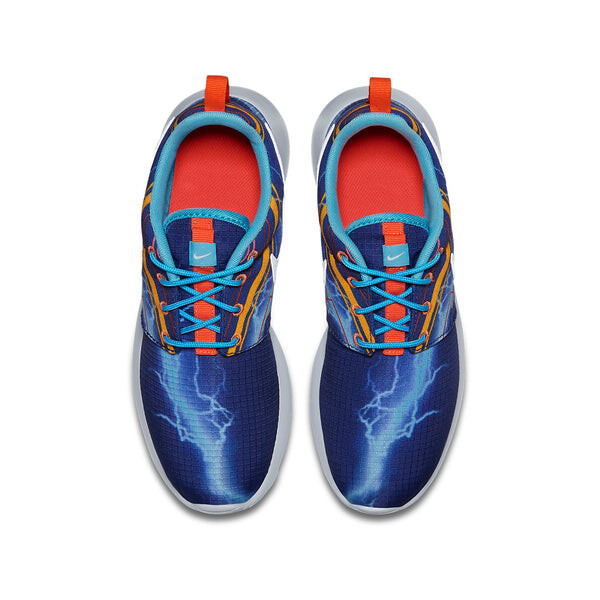 Кроссовки roshe one print Nike, синий — фото 4