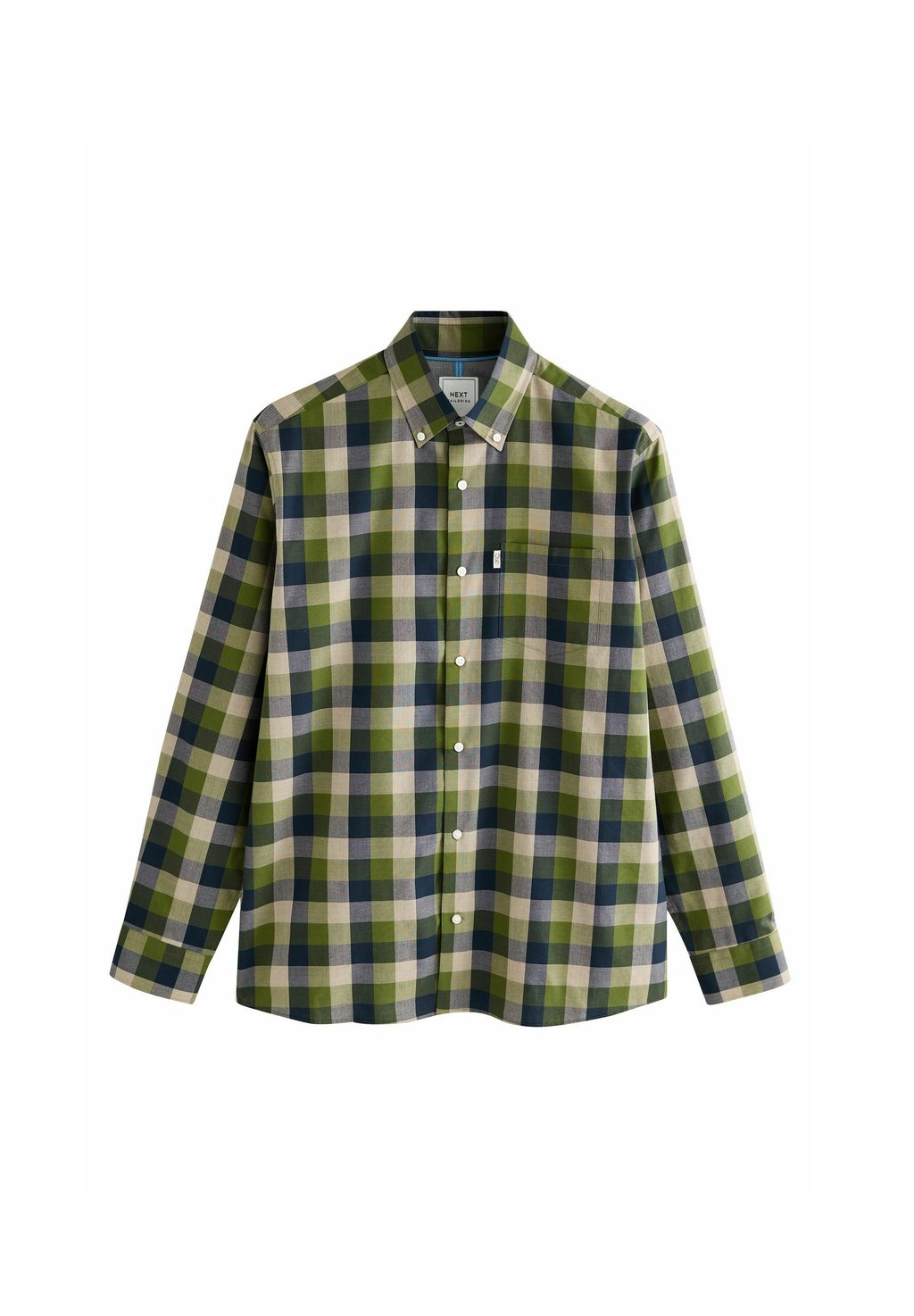 

Рубашка EASY IRON BUTTON DOWN OXFORD Next, зеленый