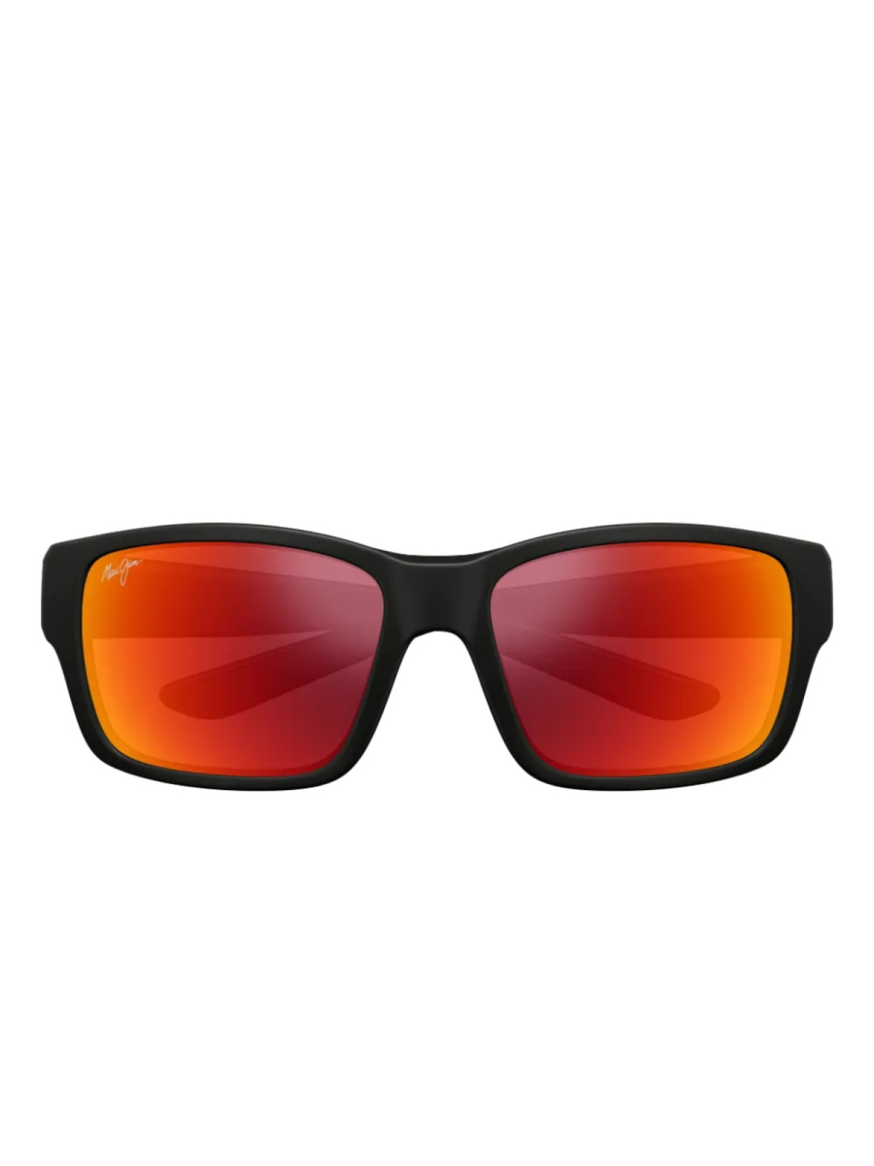 

Солнцезащитные очки Maui Jim Mangroves с поляризацией прямоугольной формы, черный