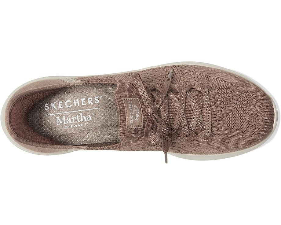 Кроссовки SKECHERS Martha Stewart - Ultra Flex 3.0 -Back On Track - HANDS FREE SLIP-INS, цвет Mocha — фото 2