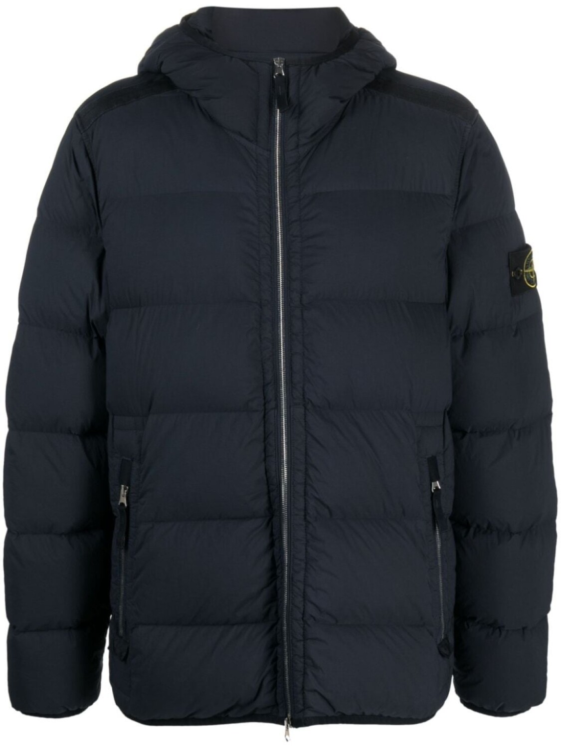 

Stone Island куртка Seamless Tunnel Down-TC с капюшоном, синий