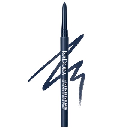

Kajal Waterproof Blue Intense 24h - сильная фиксация без размазывания Isadora