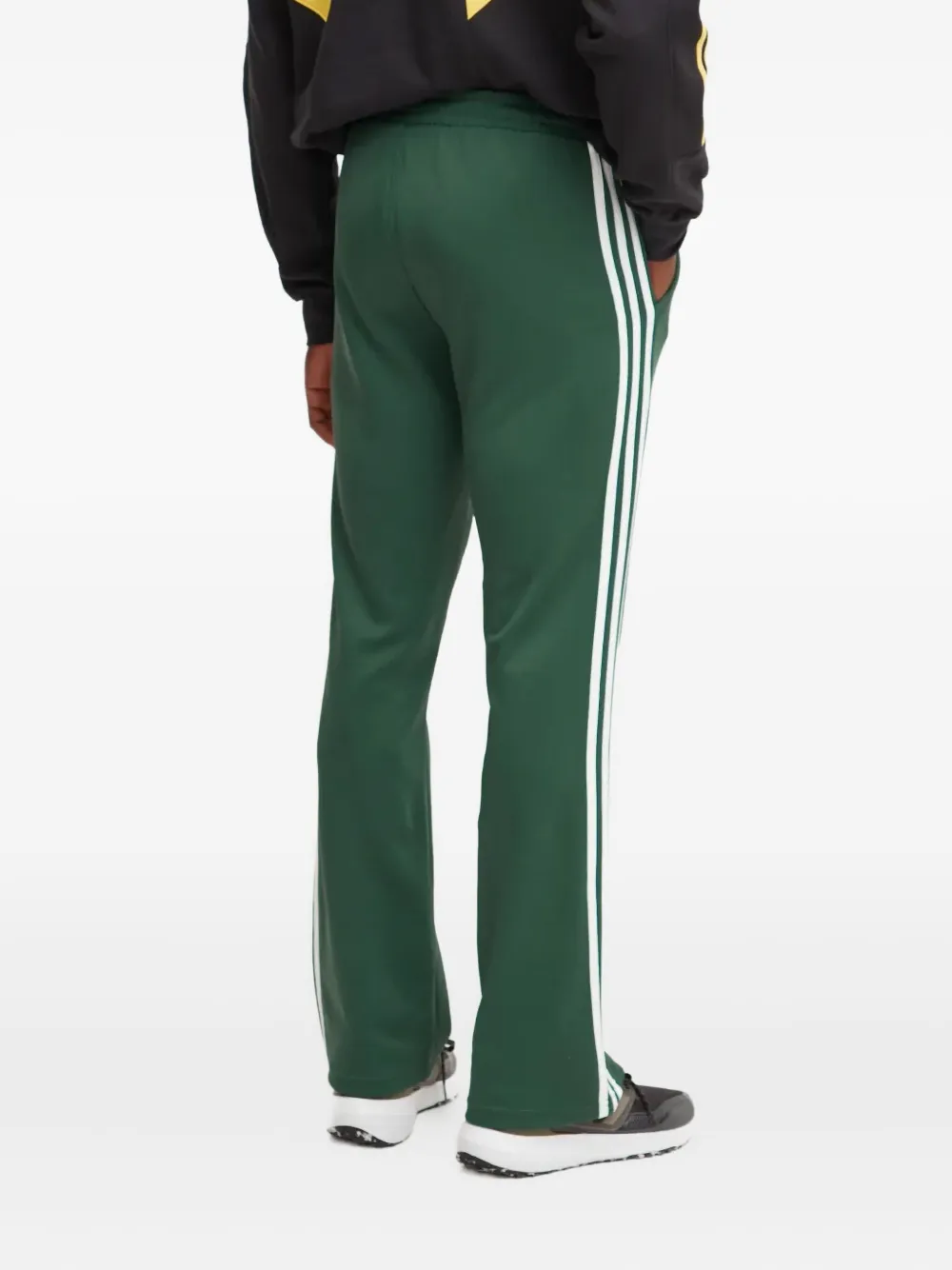 Спортивные брюки с полосками 3-Stripes Adidas, зеленый — фото 3