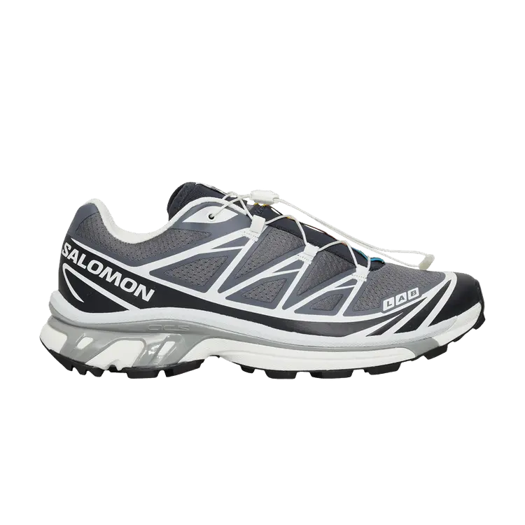 

Кроссовки Salomon XT-6 'Grisaille Blue Nights', серый