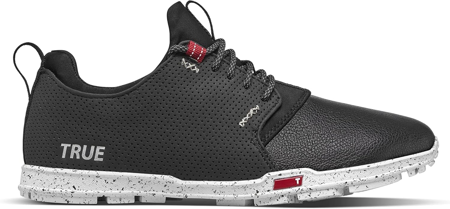 

Мужские гольф-ботинки TRUE Linkswear Original 1.2 водонепроницаемые - премиальная кожа, для любых погодных условий, черный