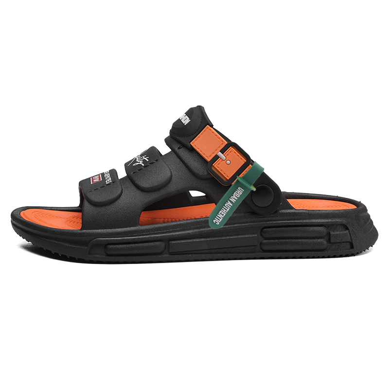 

Пляжные сандалии мужские URBAN AUTHENTIC, Black Orange