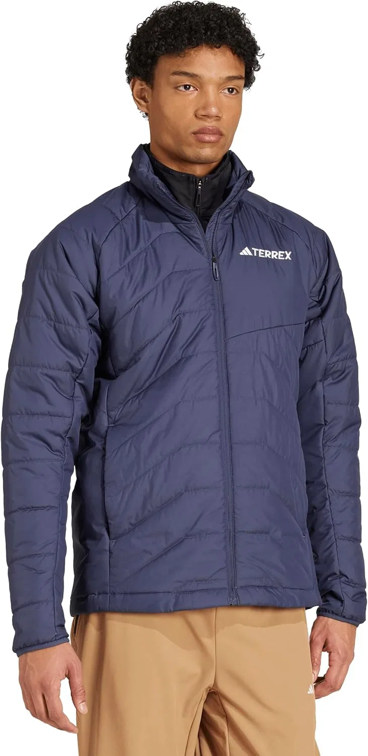 Утепленная куртка adidas Terrex, Shadow Navy — фото 4