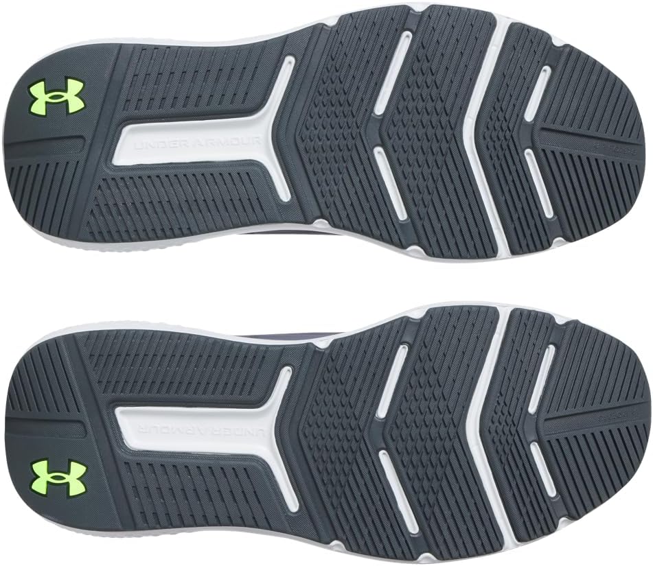 Кроссовки Under Armour Men's Charged Commit Trainer 4, (024) Titan Gray/Halo Gray/Hyper Green — фото 3