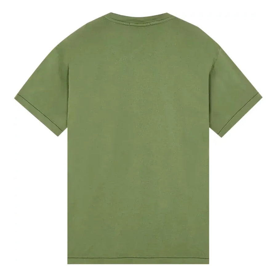 Футболка STONE ISLAND Logo Patch T-shirt 'Sage', зеленый — фото 2