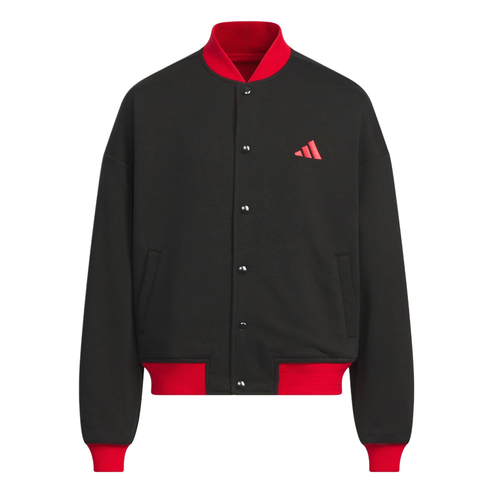 Детская куртка Grade School Adidas, красный/черный — фото 4