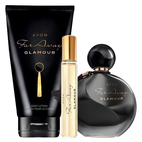 

Набор Avon Far Away Glamour [духи 50 мл + бальзам + духи]