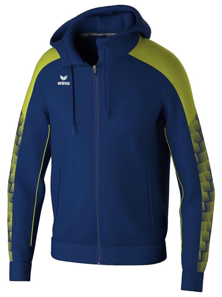 

Спортивная куртка erima Trainingsjacke Mit Kapuze, цвет new navy/lime