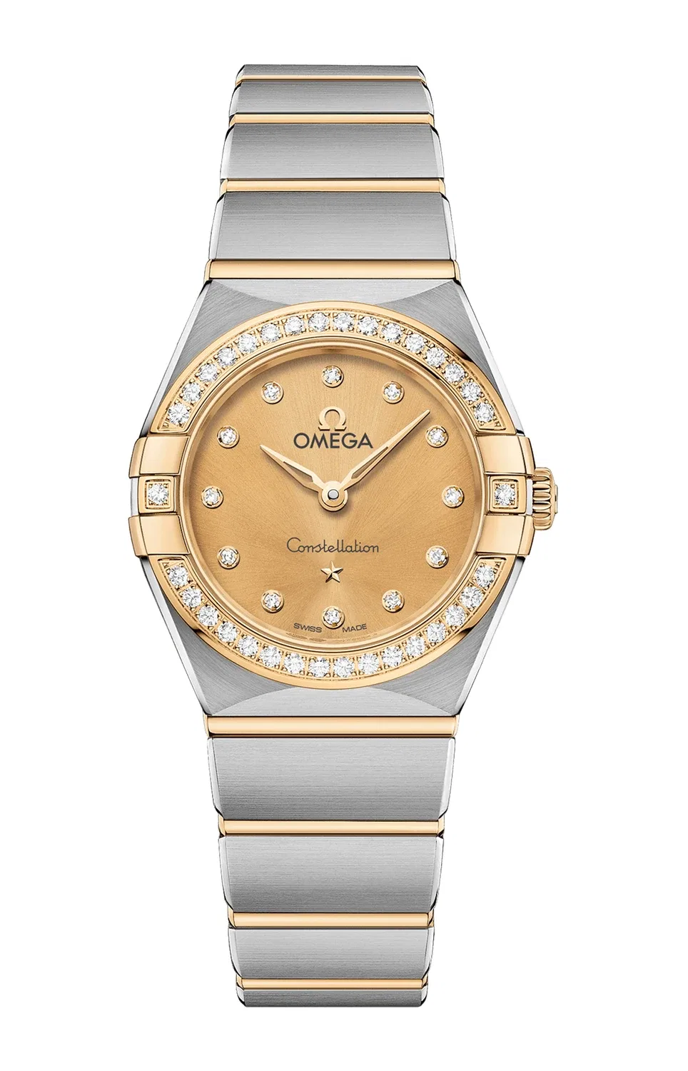 Констеллейшн Манхэттен Кварц 25 мм - 131.25.25.60.58.001 OMEGA, серебряный