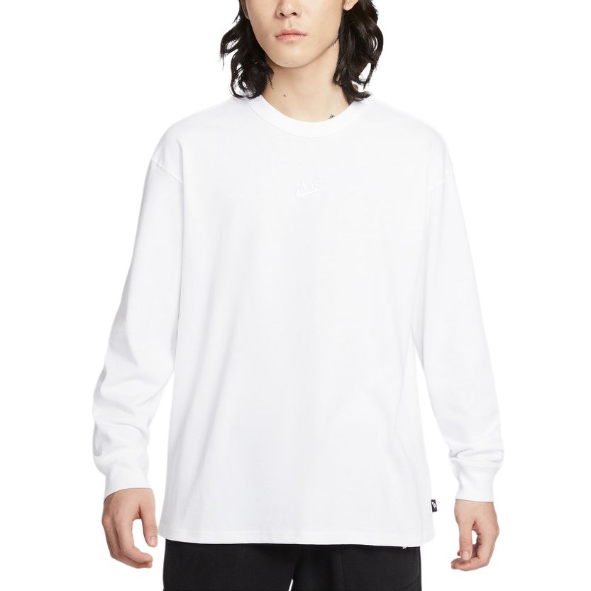 

Nike Мужские белые футболки с круглым вырезом средней высоты, Белый, Nike Мужские белые футболки с круглым вырезом средней высоты