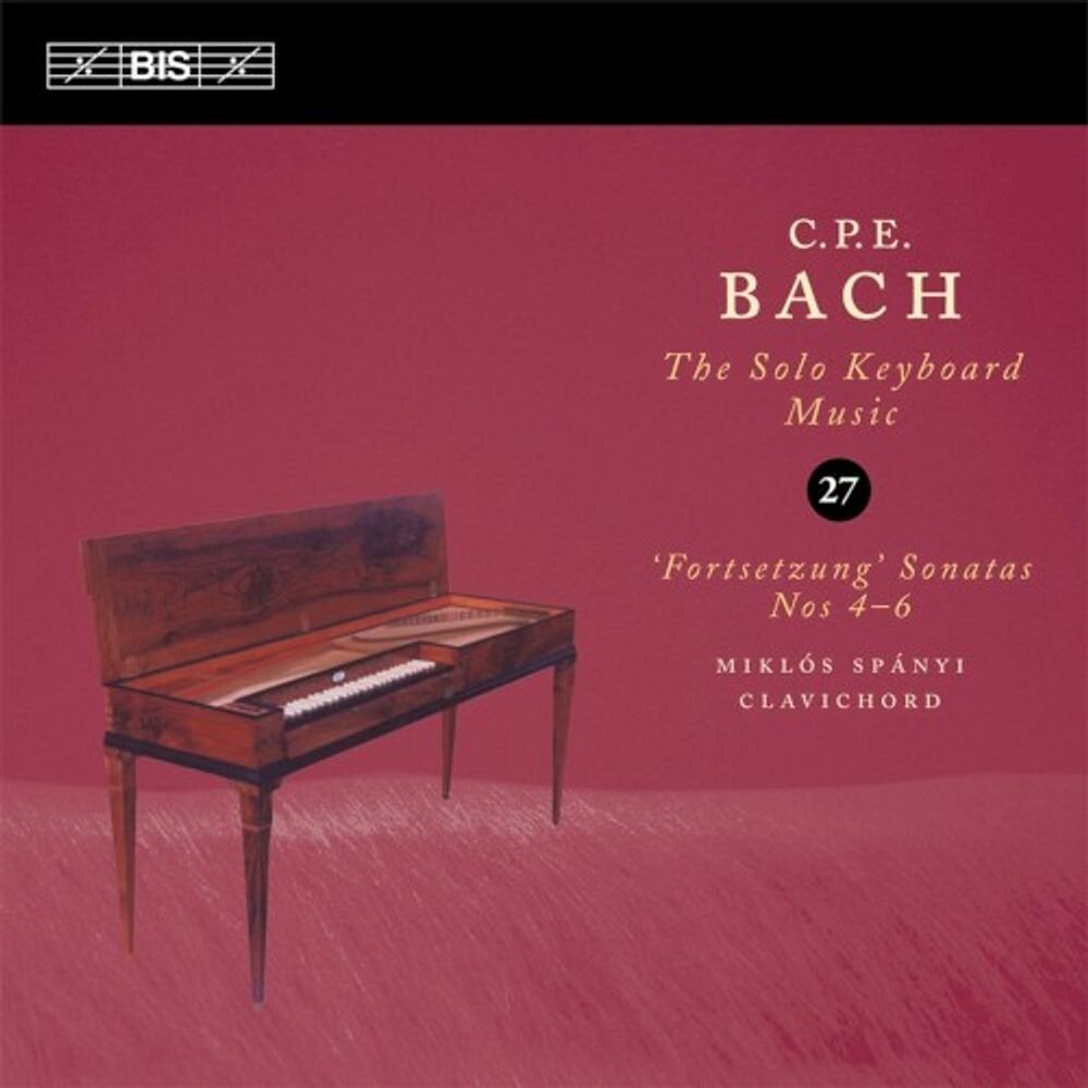 

Диск CD Solo Keyboard Music Vol. 27 - C.P.E. Bach