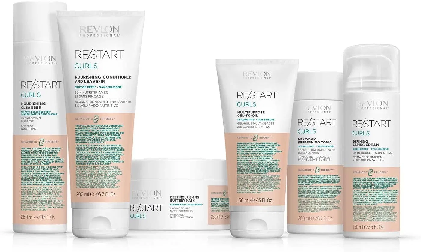 Крем для укладки кудрявых волос «Re/Start Curls Defining Caring Cream» от REVLON PROFESSIONAL Revlon Professional — фото 2