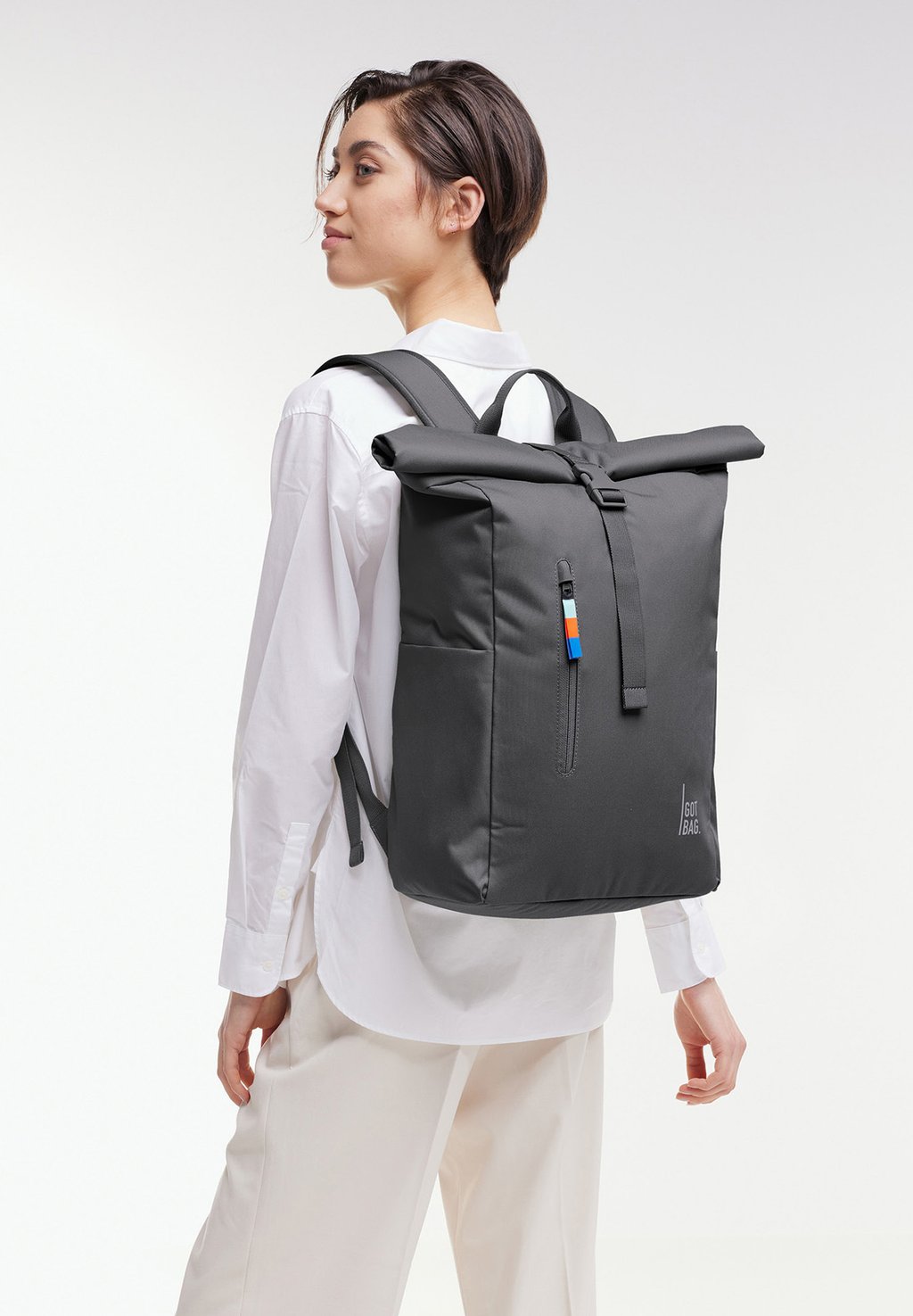 

Рюкзак ROLLTOP EASY GOT BAG, серый