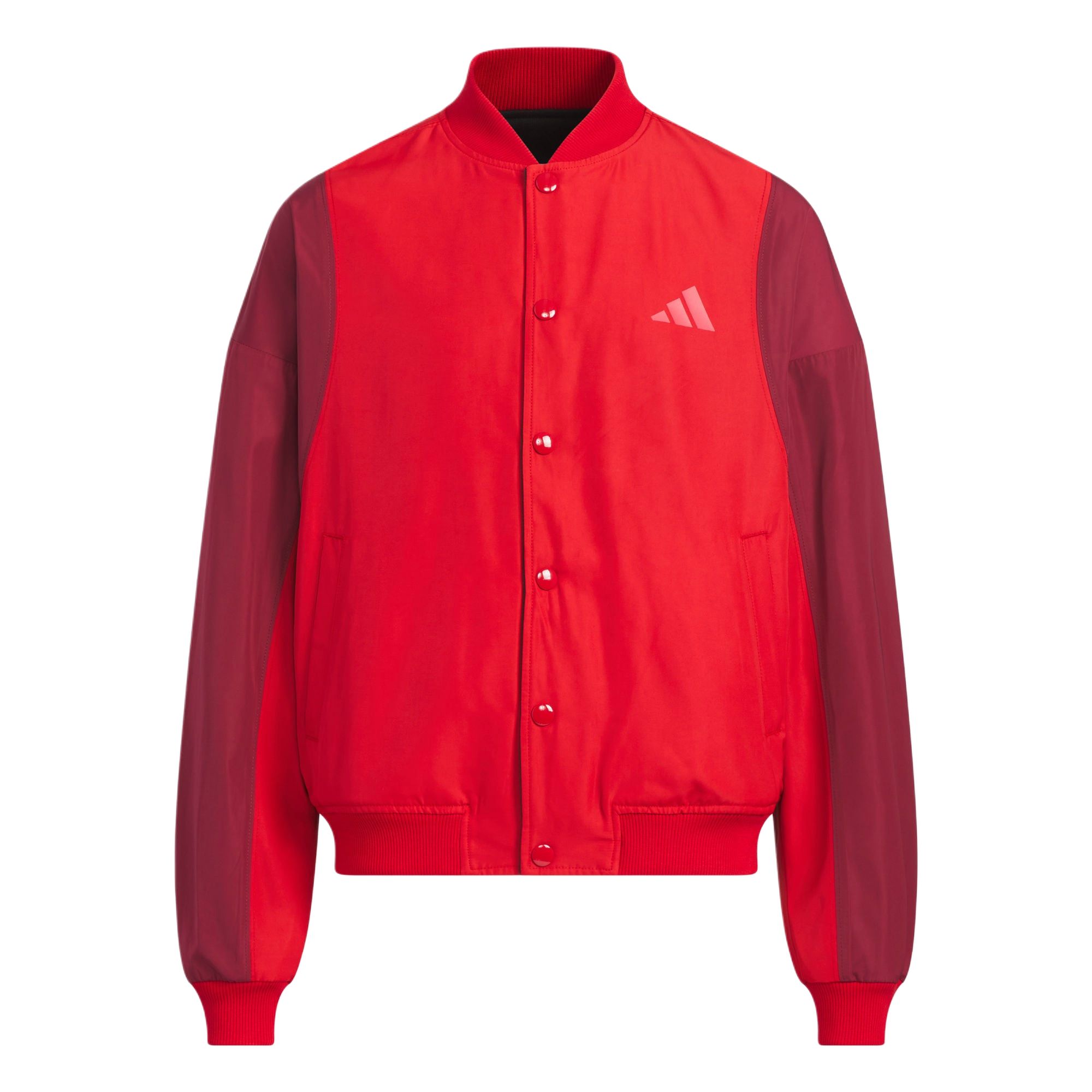Детская куртка Grade School Adidas, красный/черный — фото 3