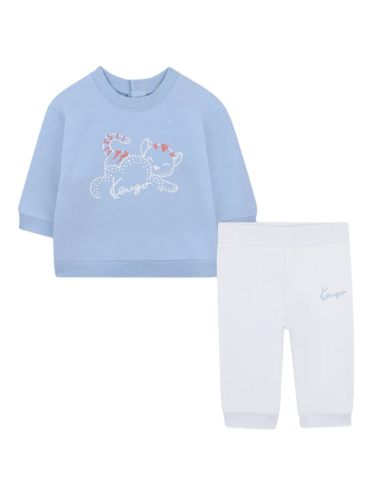 

Kenzo Kids спортивный костюм из джерси, синий