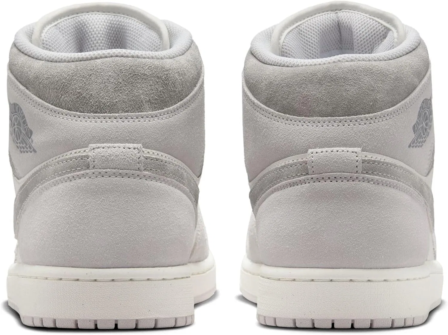 Кроссовки Air Jordan 1 Mid SE, Nike, Neutral Grey/Sail/Smoke Grey — фото 4