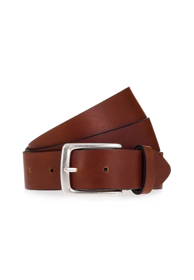 

Кожаный ремень B.Belt, цвет cognac