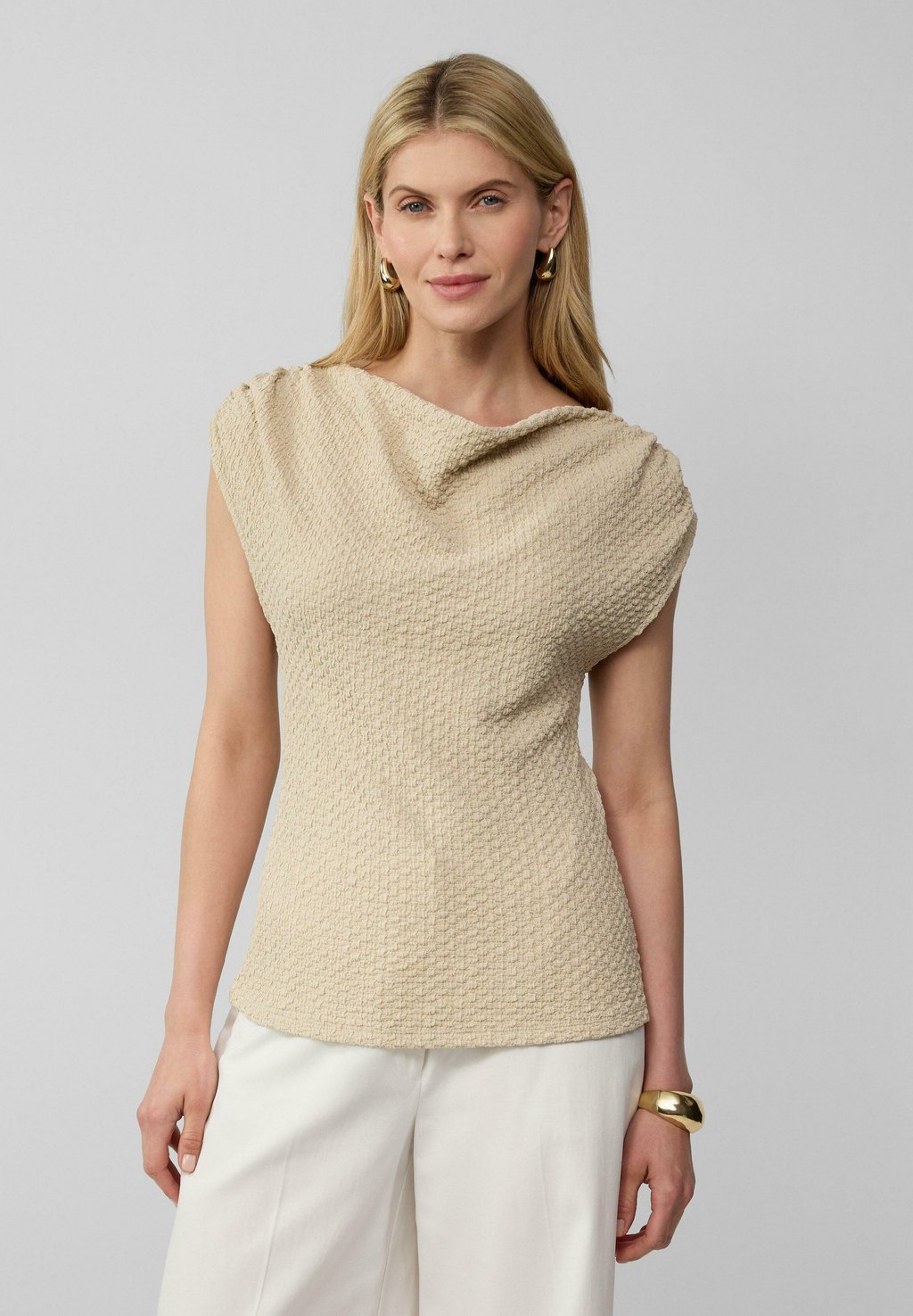 

Топ Blouse s.Oliver BLACK LABEL, песочный