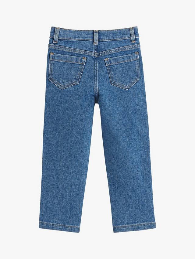Детские джинсы-бойфренды с эластичной тканью Whistles, Light Denim — фото 2