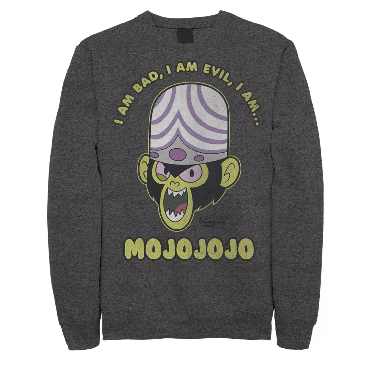 

Мужской флис Cartoon Network Mojo Intro I Am Bad, I Am Evil, I Am... MOJOJOJO Licensed Character