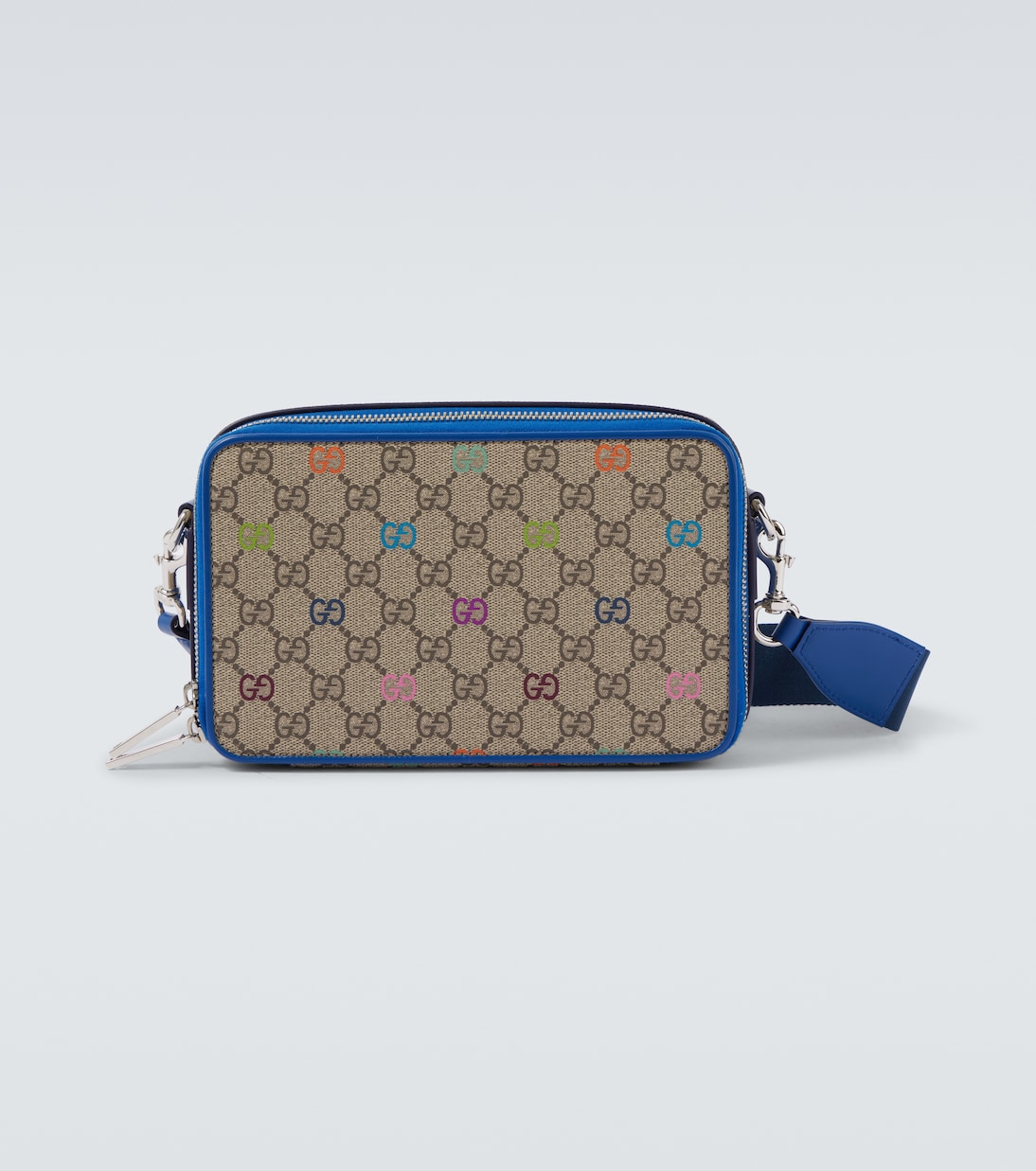 

GG Canvas кожаная наплечная сумка Gucci, Old Be Eb Mu/Met B/M
