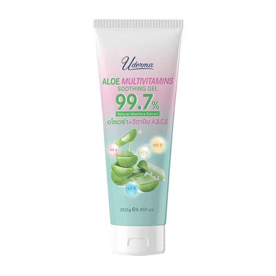 

Uderma Успокаивающий гель Aloe Multivitamins, 250 г. มช, Pink