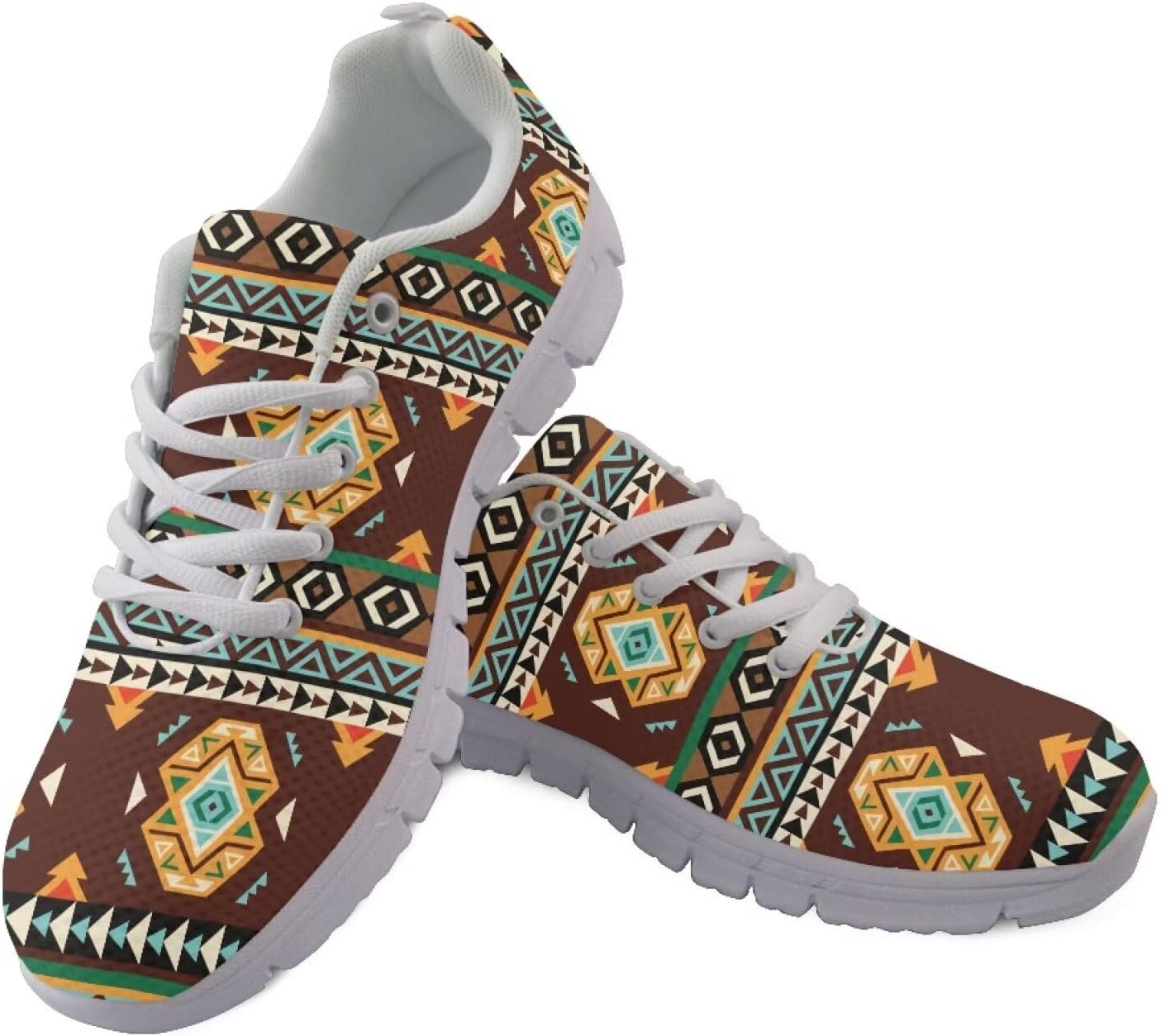 

Женские ботинки POLERO в стиле бохо, легкие кроссовки на шнуровке, повседневная обувь для мужчин, размеры EU35-45, UK2.5-10, Aztec