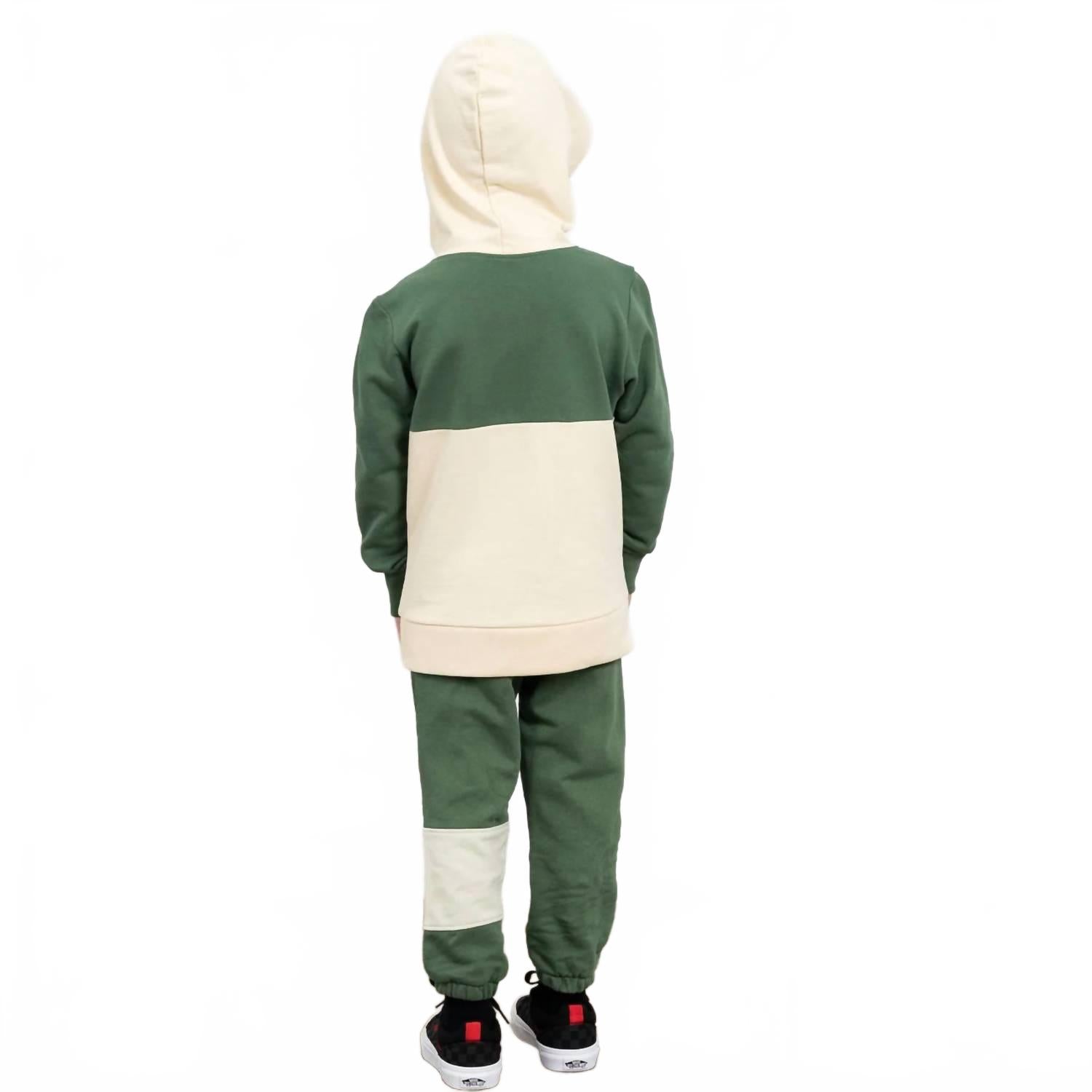 TINY WHALES Детские спортивные штаны Trailblazer Pull-On, цвет лесной/каменный — фото 2