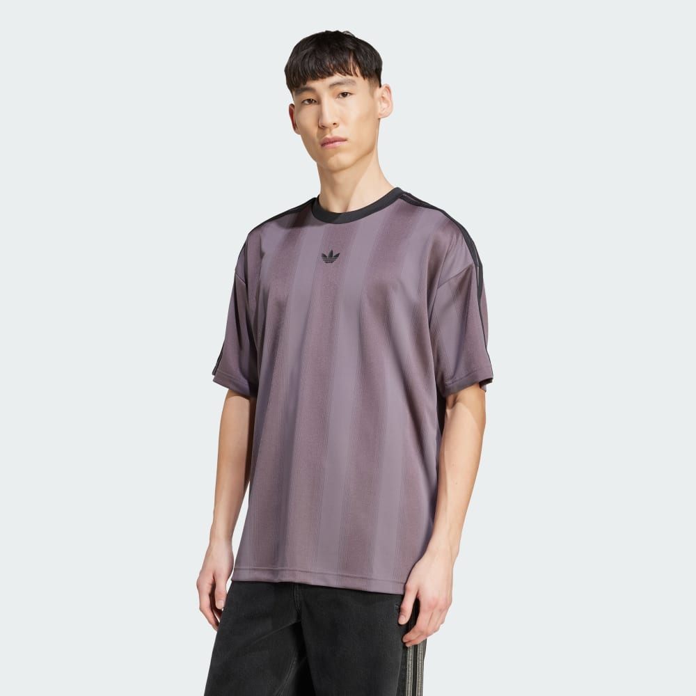 

Футболка Adidas Adicolor Jacquard Jersey, цвет Grey Strata/Black