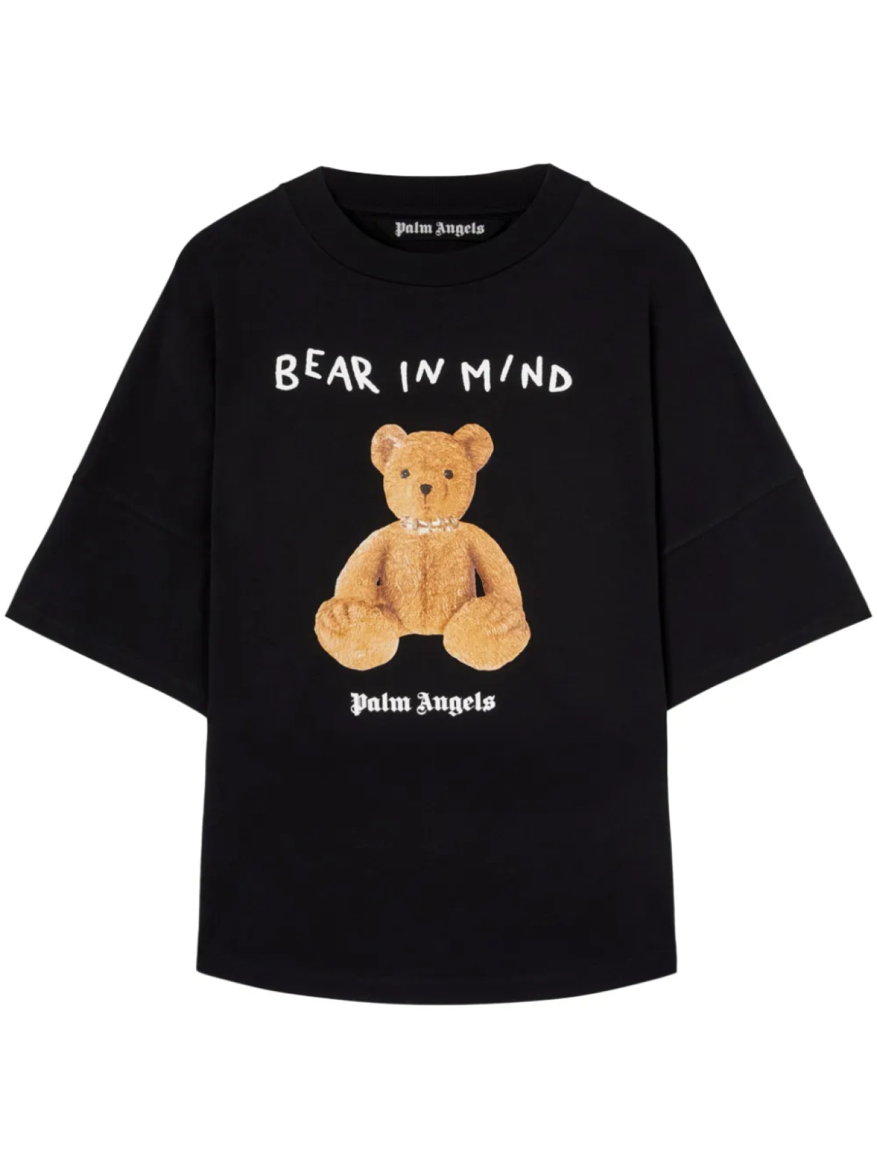

Palm Angels футболка Bear In Mind, черный