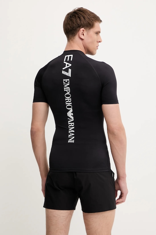

Футболка для купания Ea7 Emporio Armani, черный