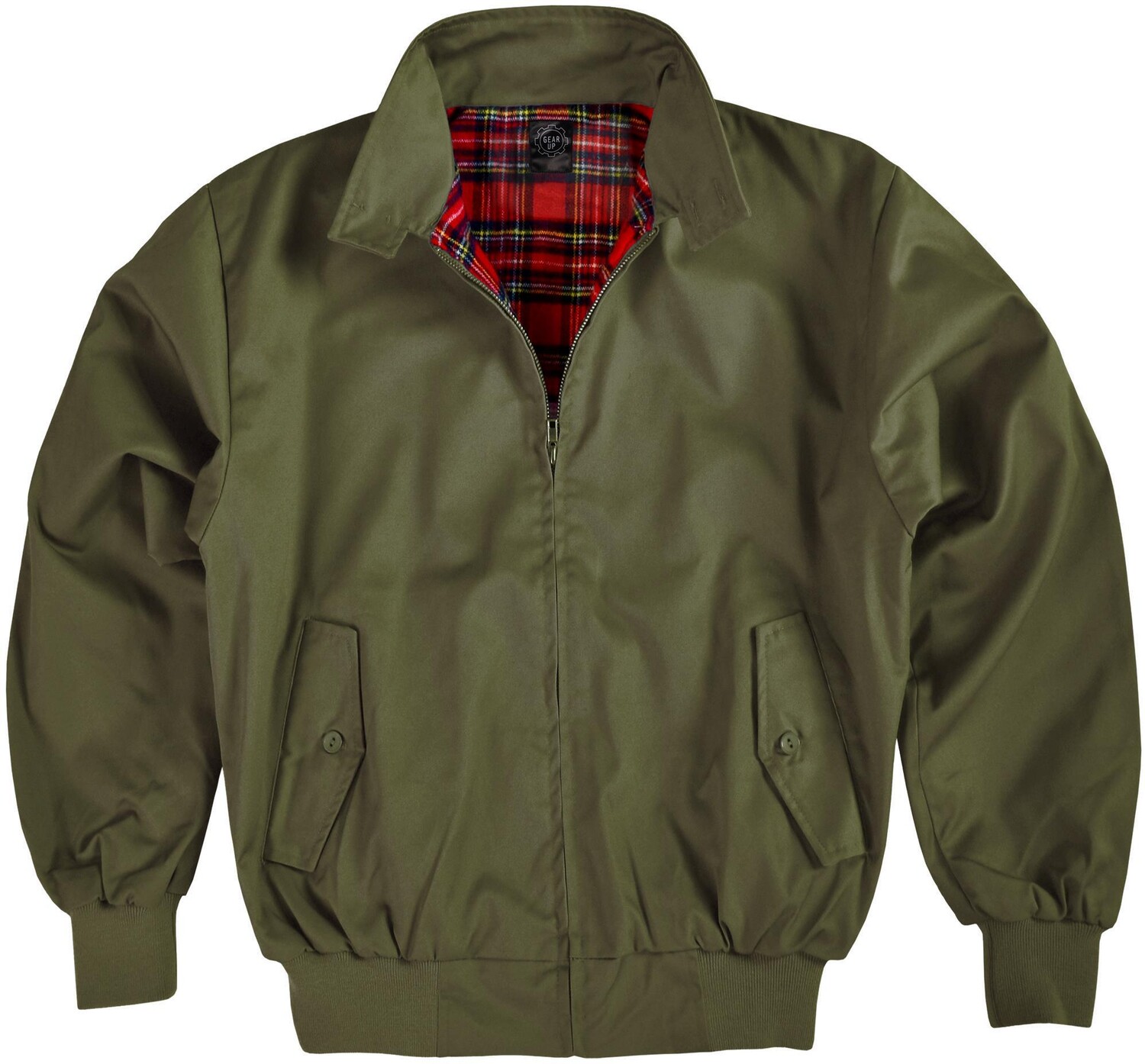 

Куртка Gear Up Herren Harrington Jacke, оливковый