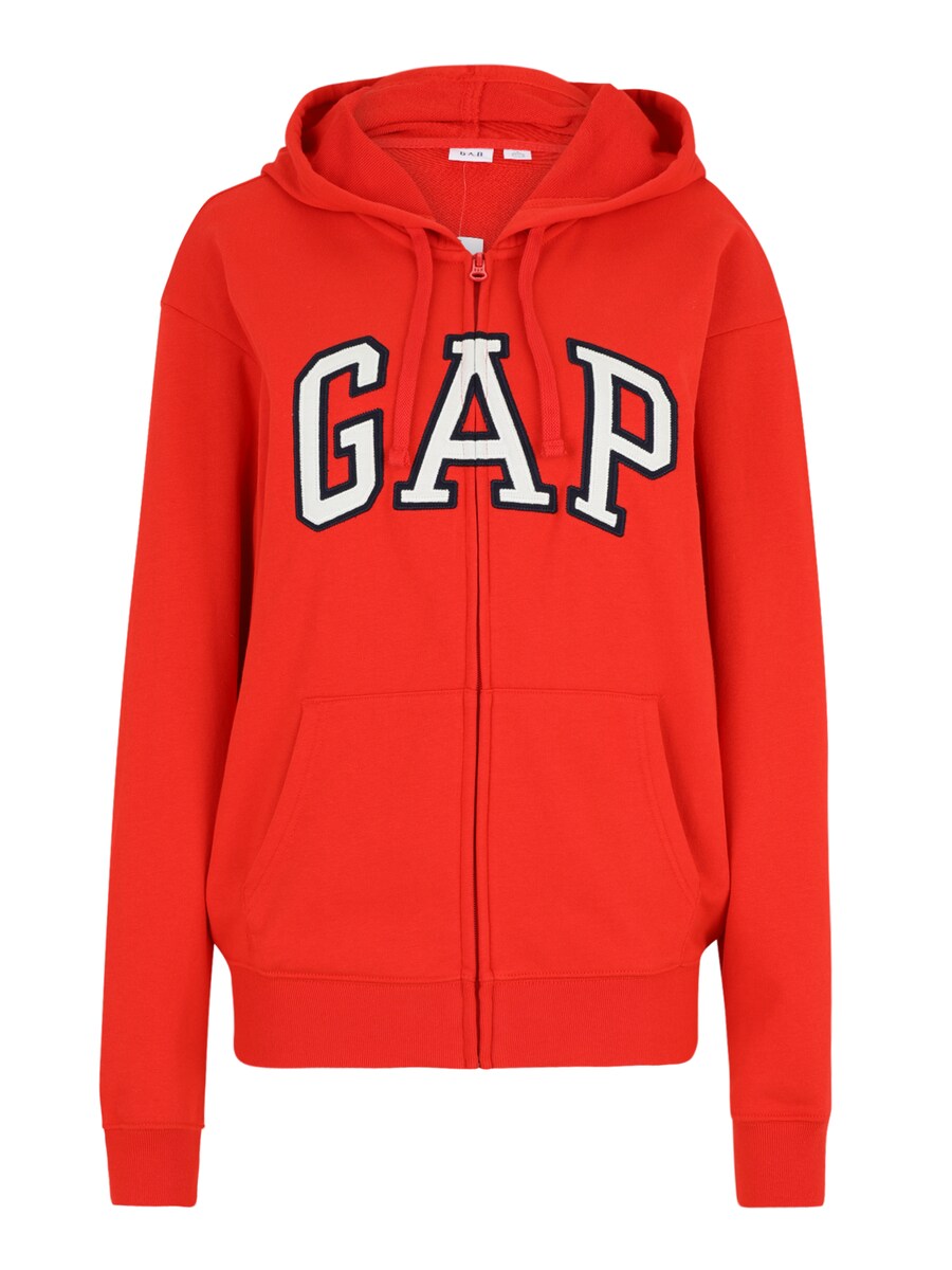 

Толстовка с капюшоном на молнии Gap Tall HERITAGE, красный