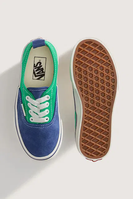 Кеды детские AUTHENTIC Vans, зеленый — фото 4