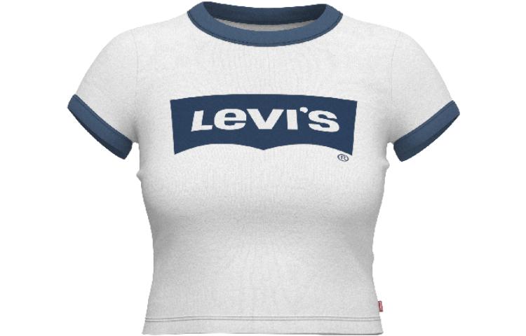 

Женский укороченный топ Levis, белый