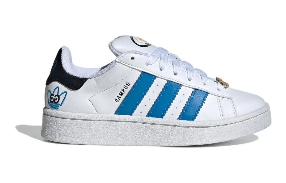 Adidas Originals Adidas Campus 00s James Jarvis Cloud White Bright Blue Core Black GS — фото 3
