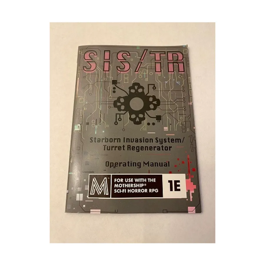 

SIS/TR Mothership RPG Operating Manual, Role Playing Games (Severed Books), мягкая обложка